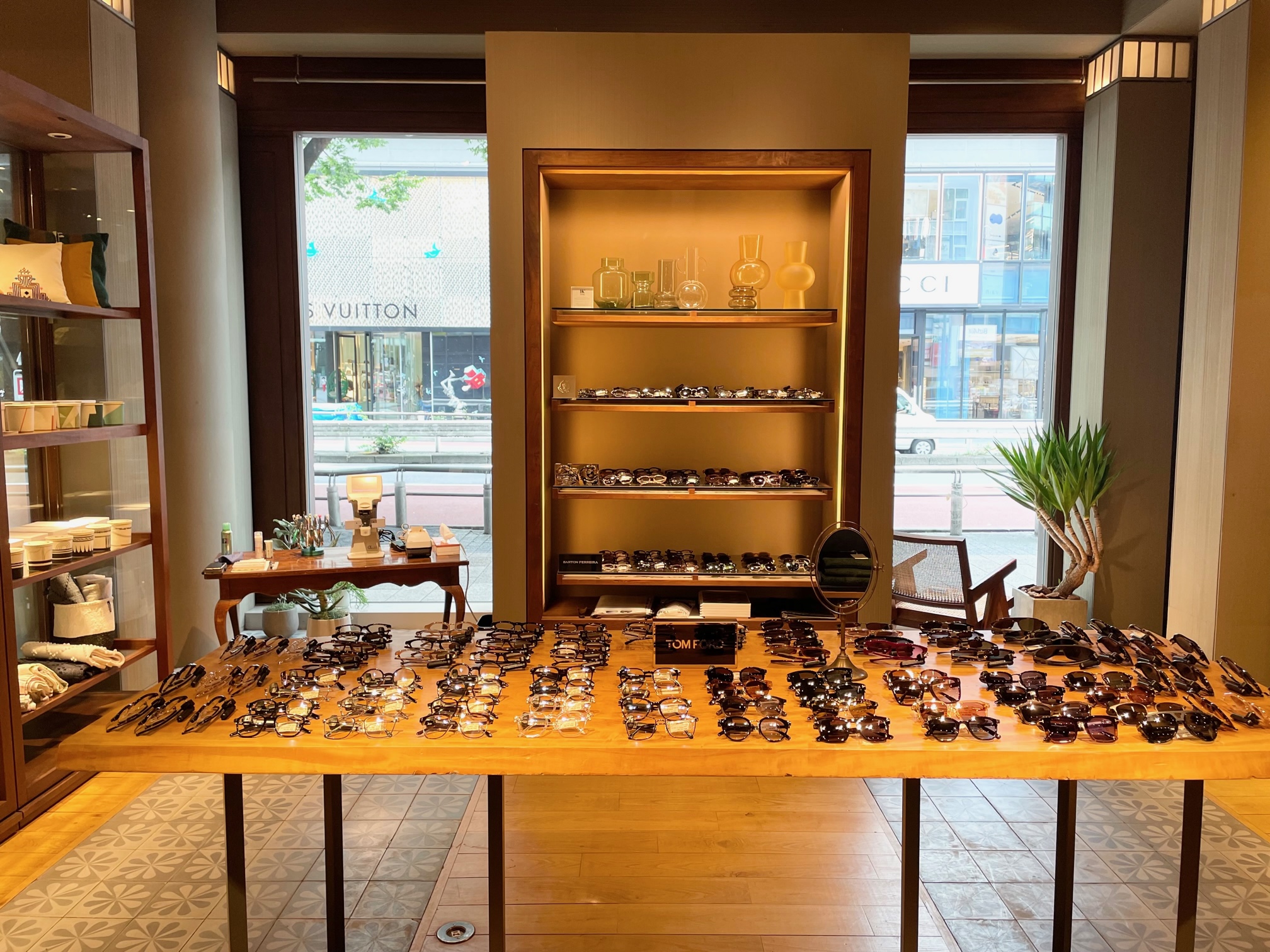Eyewear Summer Collection 2022 at TOMORROWLAND Shibuya Flagship Shop